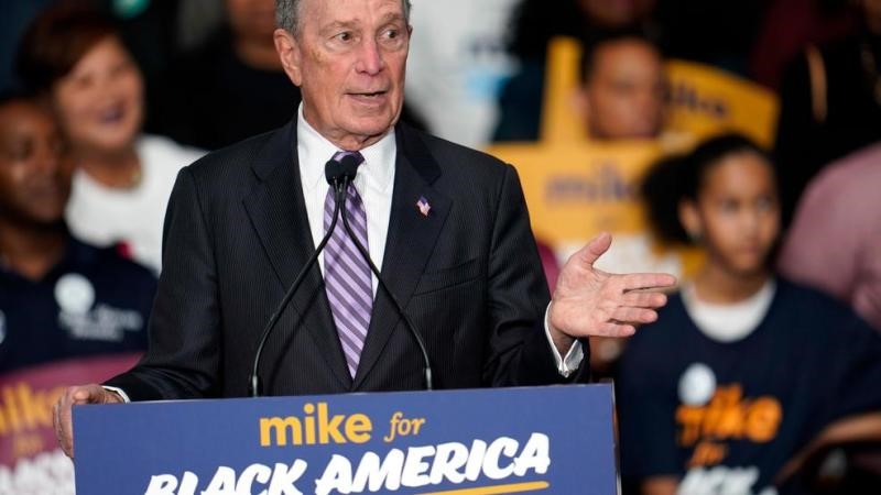 2020 rivals aim to slow Bloomberg’s surge as he faces his first debate in Vegas